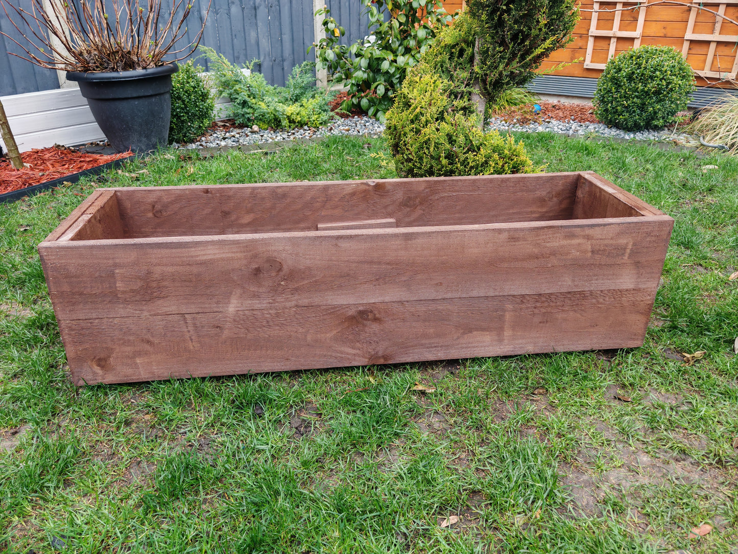 Rustic Large Jumbo Planter Box
