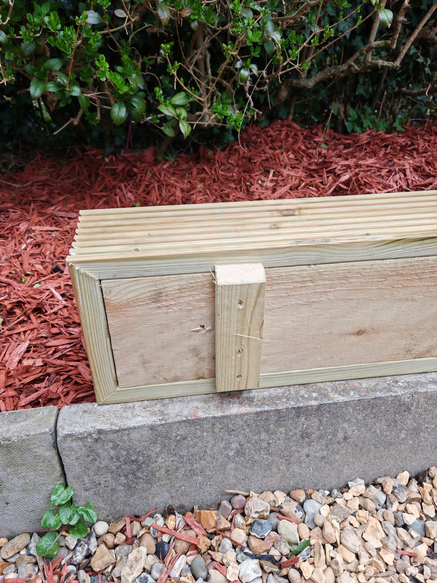 long Wooden , decking Planter  Flower Plant Pot Window box