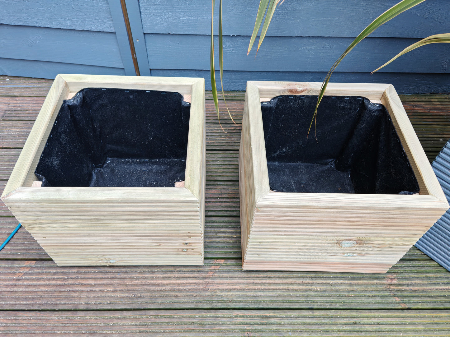 Square Wooden , decking Planter