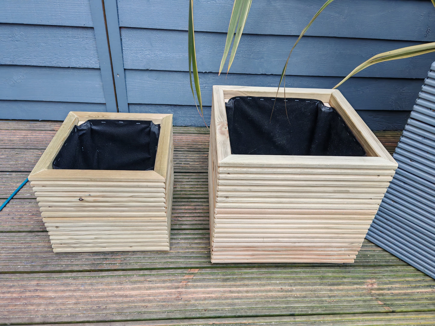 Square Wooden , decking Planter